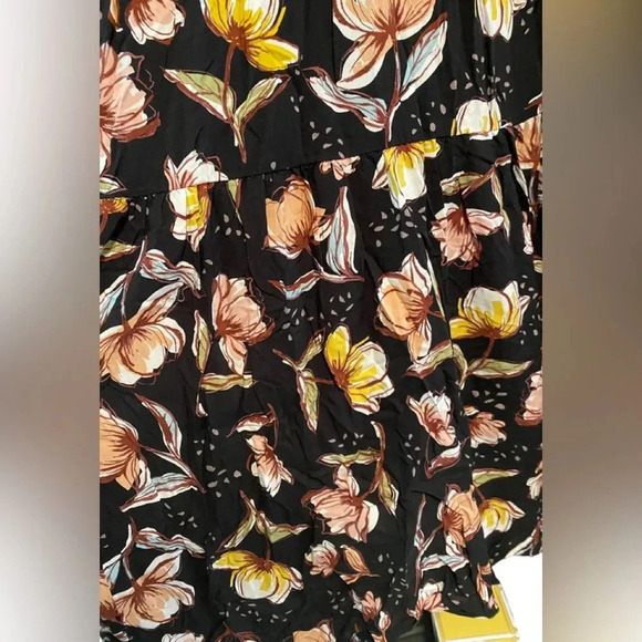 NWT Caslon Black Floral Sleeveless Maxi Dress - Picture 3 of 9